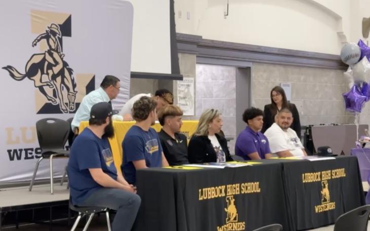 Lubbock High Westerners Sign to play at the next level on National Signing Day