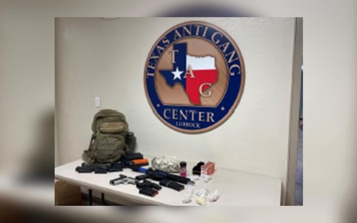 Lubbock Gang Member Arrested with Stolen Guns, Drugs in Raid