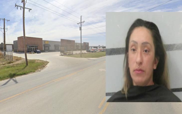 Vanessa Perez, 32, had arrived at her husband’s shop and confronted him about his involvement with another woman.