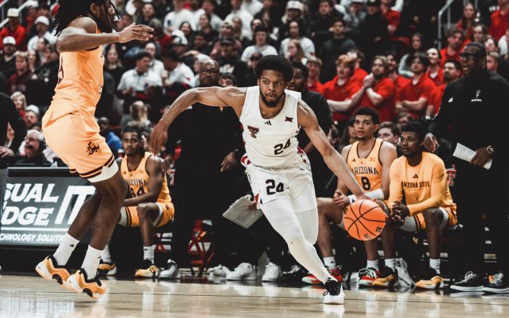 Texas Tech Red Raiders Kerwin Walton against Arizona State