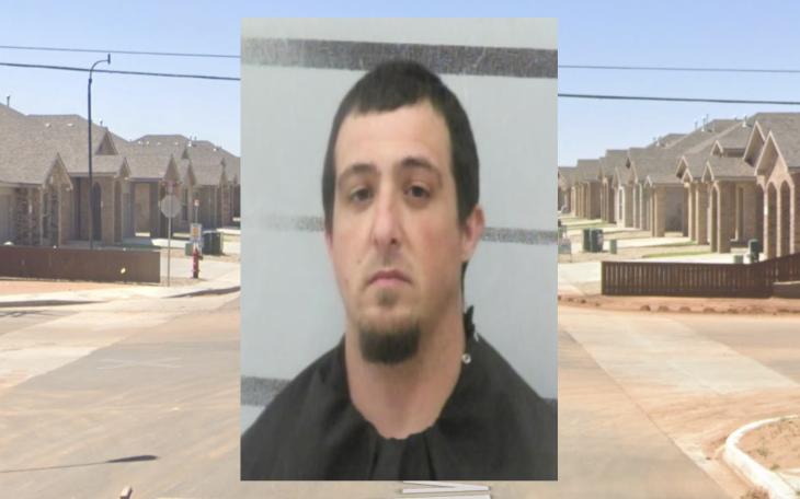 Zachary Martinez, 34, was arrested on February 12 after allegedly assaulting a woman in Wolfforth, pulling her to the ground, and stomping on her face.