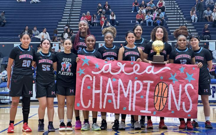 2025 Area Champion Monterey Lady Plainsmen