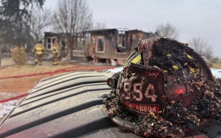 Baby girl in critical condition after bring rescued from burning mobile home in Midland