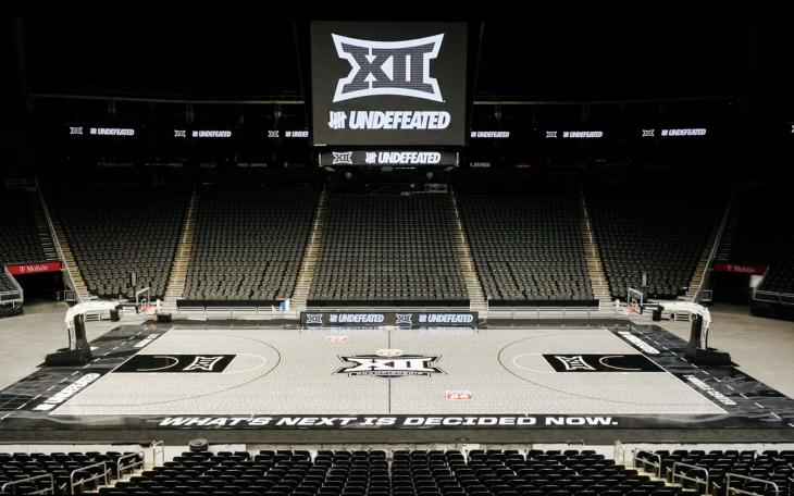Big 12 Unveils Court for Big 12 Tournament in Kansas City
