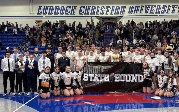 The No. 1 Jayton Jaybirds defeated the No. 5 Texline Tornadoes in their state semi-final matchup on Mar. 3 and will head to San Antonio for another chance at a state title