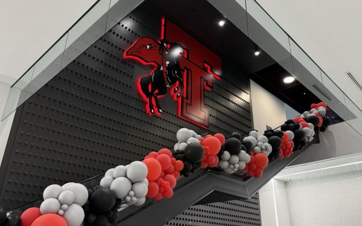 The Masked Rider Logo at the Womble Center