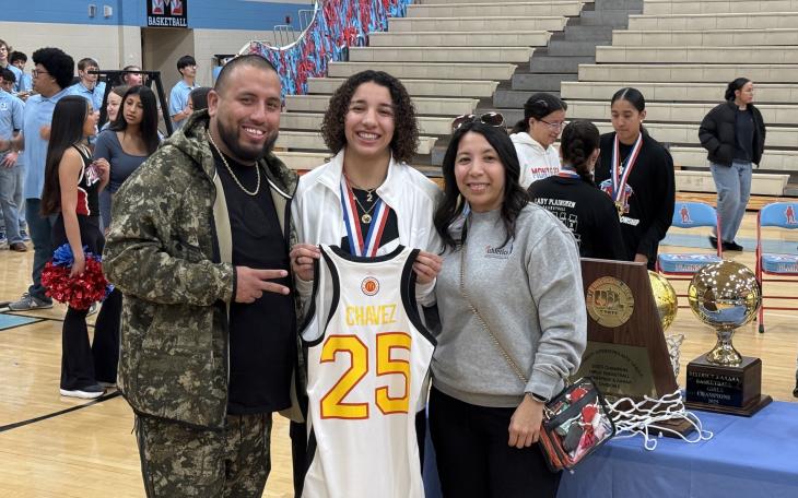 Monterey Lady Plainsmen's Aaliyah Chavez