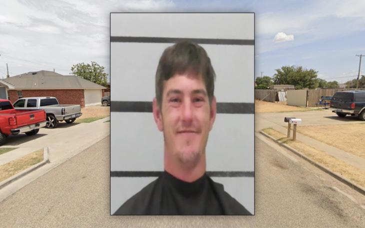 Timothy McGlothlin, 29, was arrested after allegedly burning his wife’s foot with a lighter, which led to a standoff with police and the discovery of a loaded AR-15 rifle and ammo in his bedroom