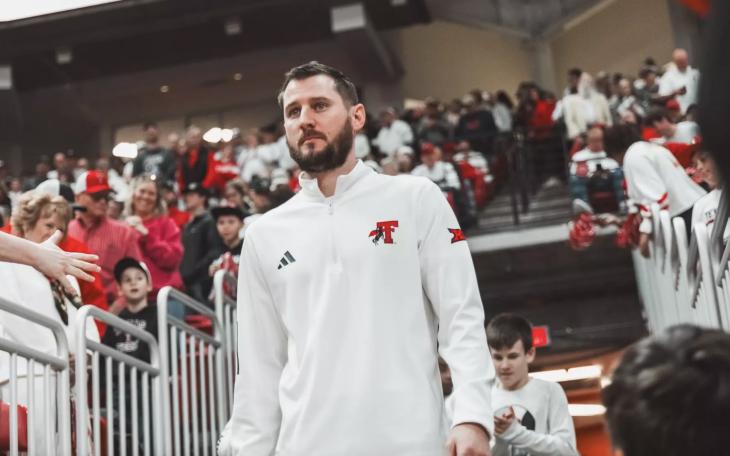 Texas Tech assistant coach Matt Braeuer