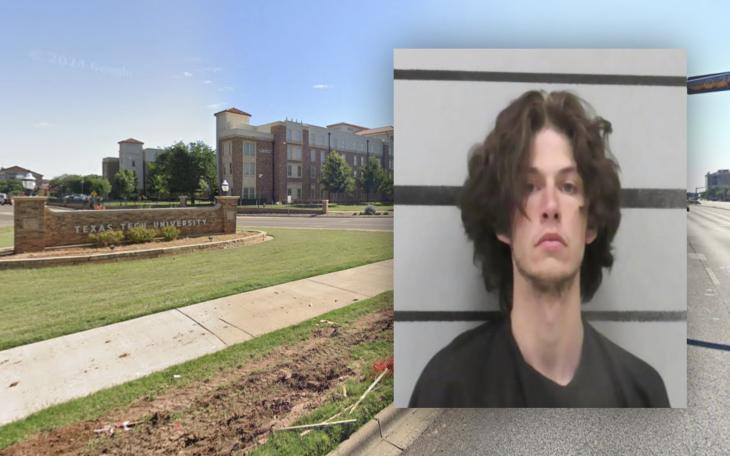 Zachary Lasserre, 19 was arrested for robbery after allegedly threatening a victim and stealing his phone, wallet, and keys near Texas Tech.