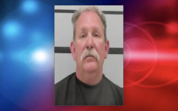 Scott Strobel, 60, was arrested on March 14 after sending inappropriate text messages to a 14-year-old student.