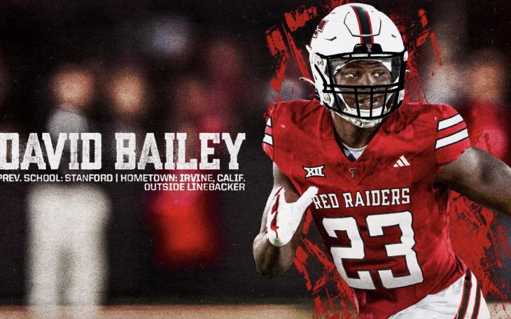 Texas Tech's Newest Outside Linebacker, David Bailey