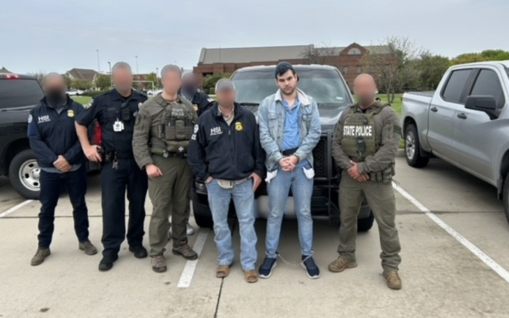 Robert King, a U.S. citizen was recently taken into custody in McKinney, Texas for making terroristic threats against ICE agents and DHS Secretary Kristi Noem.