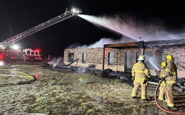 Residents, Dogs Safe After Sunday Structure Fire in Idalou