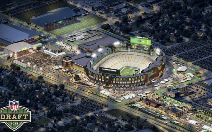 Lambeau Field. Home of the Green Bay Packers