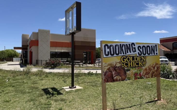 Golden Chick has announced its second location in Lubbock planned for 7901 University Avenue