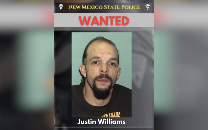 Justin Marshall Williams, 40, of Hobbs, reportedly fled from police around 2:48 a.m. on May 5 when officers first tried to pull over his Ford pickup truck.