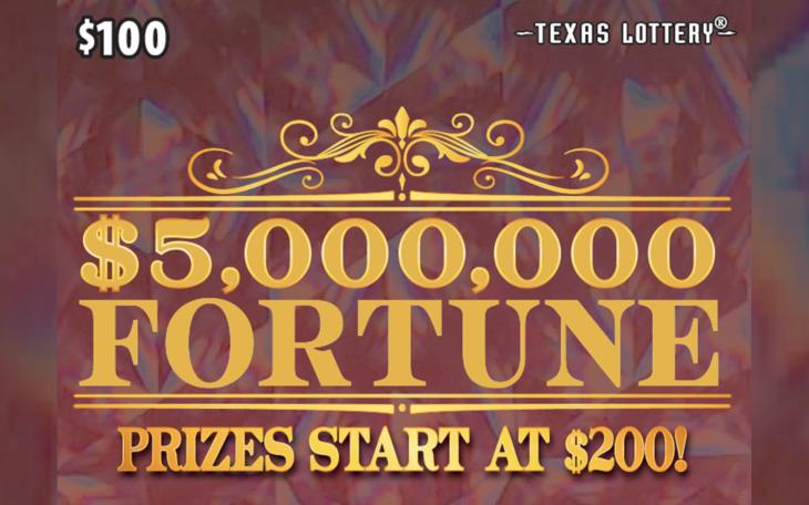 5,000,000 Fortune Texas Lottery Winner in Big Spring