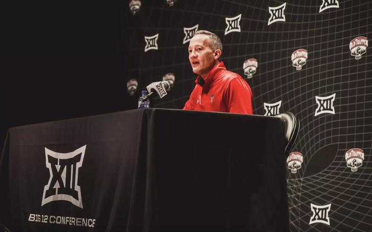 Texas Tech Head Coach Grant McCasland