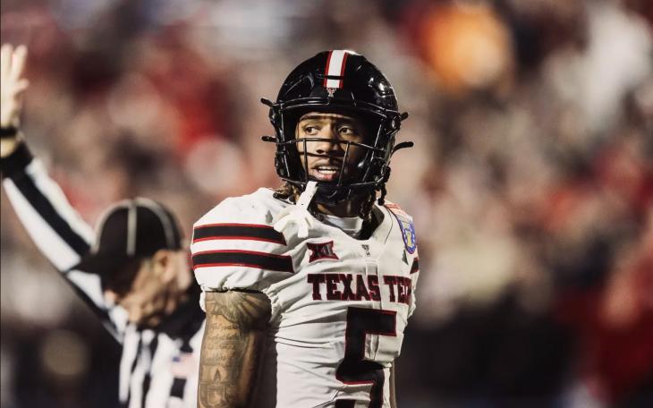 Texas Tech Wide Receiver Caleb Douglas