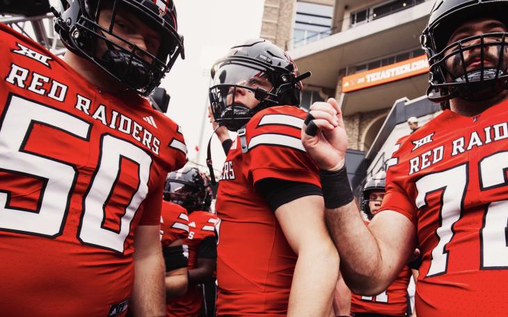 Texas Tech Football before their matchup with Kent State