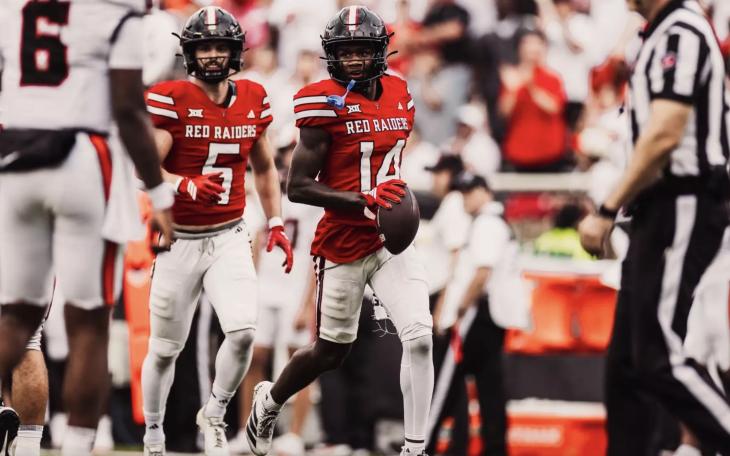 Texas Tech cornerback Brice Pollock