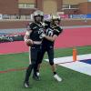 Lubbock High Westerners Braiden Dunkerson and Isaac Lagasse in action against Big Spring