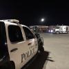 Lubbock Police Car at night