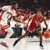 Texas Tech's Christian Anderson in action against Arizona