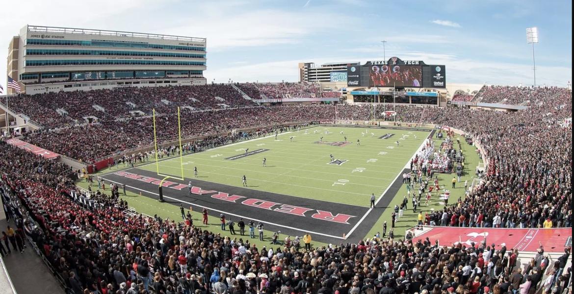 Texas Tech's Jones AT&amp;T Stadium