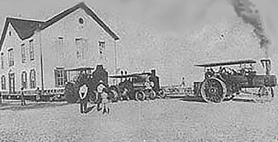 Emma's courthouse was dismantled, and its remnants were carted to Cedric, another fledgling community.