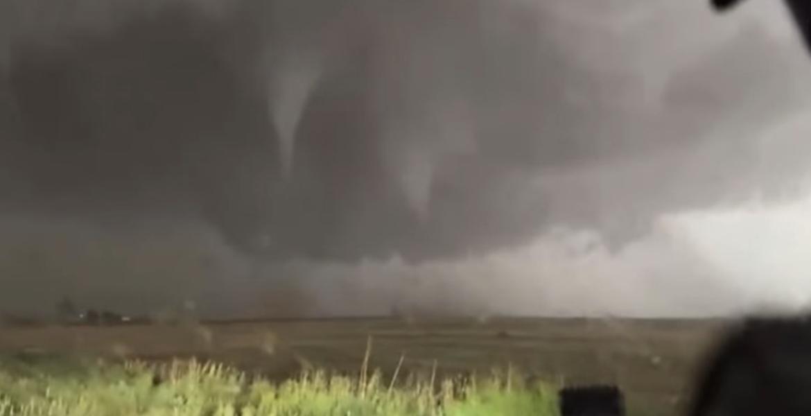 Two Funnels Forming in Tornado Warning Outside of Lubbock June 5 Two Funnels Forming in Tornado Warning Outside of Lubbock June 5