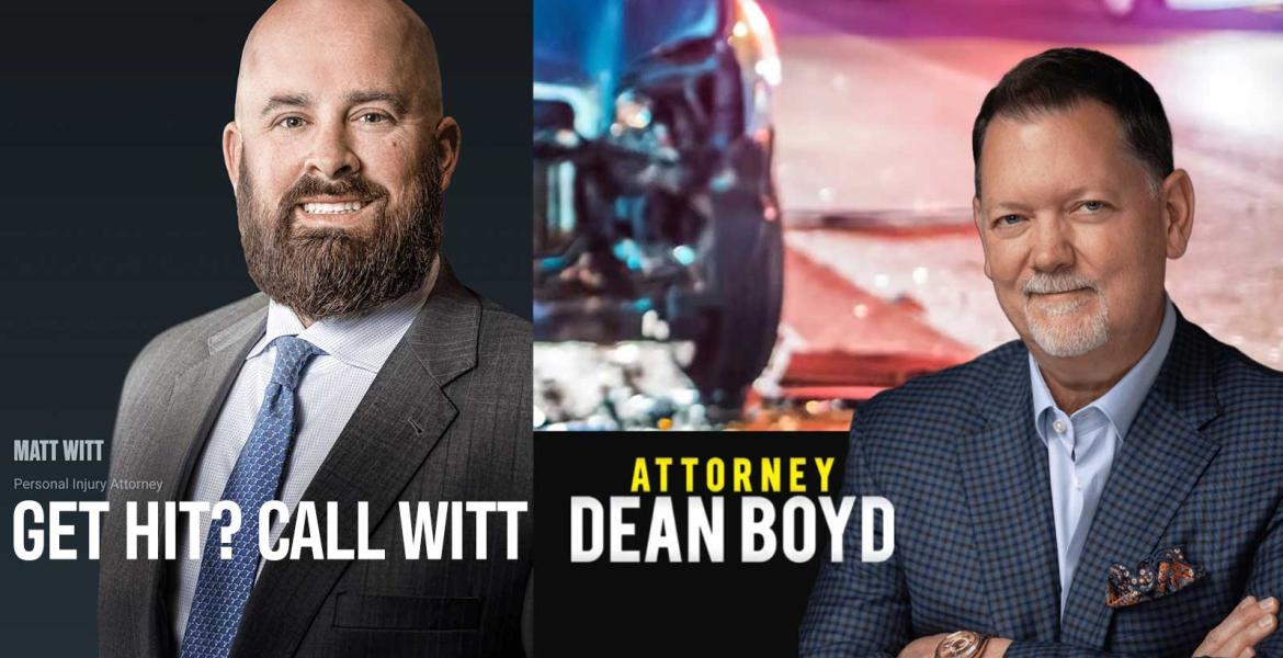 Matt Witt sued Dean Boyd for an AdWords campaign that targeted Witt's catch phrase, "Get Hit? Call Witt" Matt Witt sued Dean Boyd for an AdWords campaign that targeted Witt's catch phrase, "Get Hit? Call Witt"