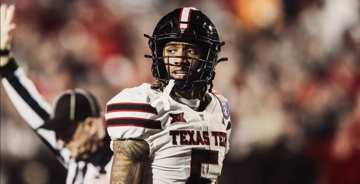 Texas Tech Wide Receiver Caleb Douglas