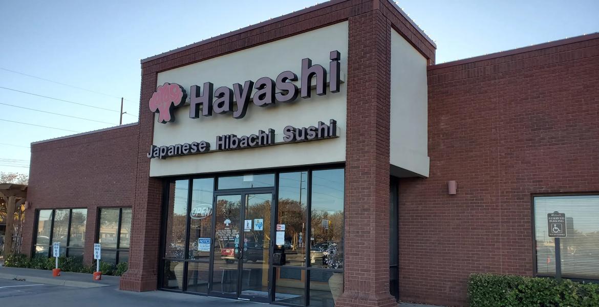 Hayashi Hibachi in Lubbock, Texas.