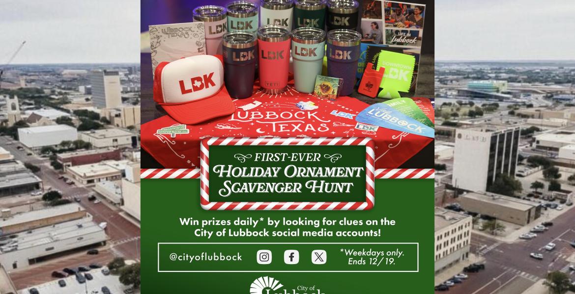 City of Lubbock Launches Holiday Ornament Scavenger Hunt